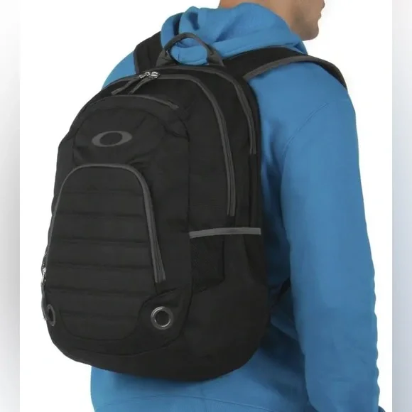 NEW OAKLEY SI 5 SPEED PACK Backpack Jet Black 26L with Laptop Sleeve - Picture 5 of 14